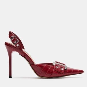 STEVE MADDEN DILLON RED CROCODILE